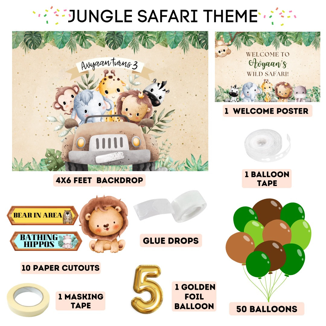 JUNGLE SAFARI CLASSIC KIT