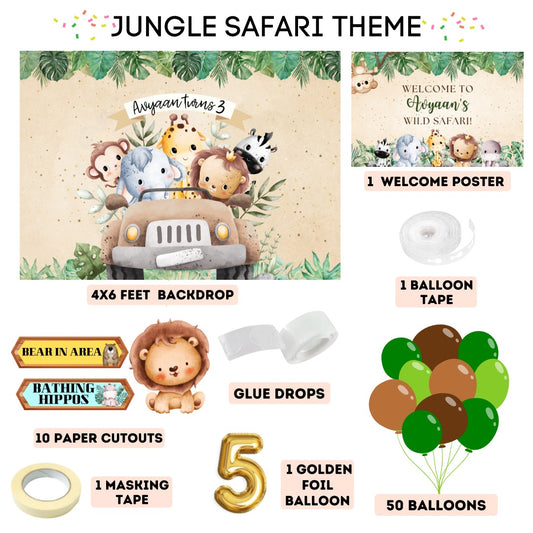 JUNGLE SAFARI CLASSIC KIT