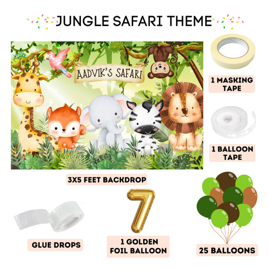 WILD JUNGLE SAFARI BASIC KIT