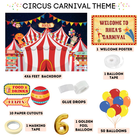 CIRCUS CARNIVAL CLASSIC KIT