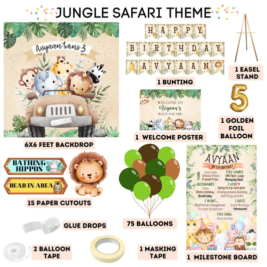 JUNGLE SAFARI PREMIUM KIT