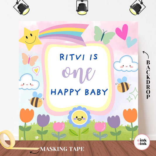 Colourful Happy Rainbow