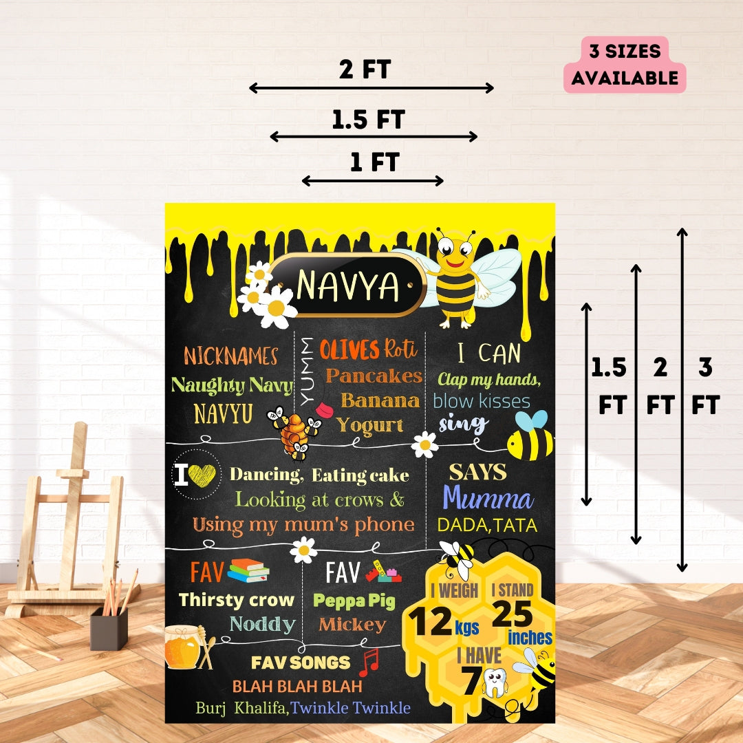 Honey Bee Chalkboard