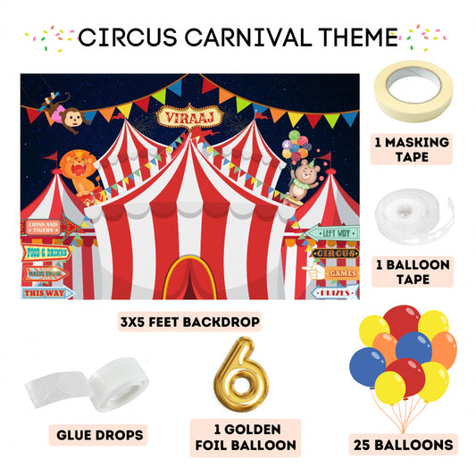 CIRCUS CARNIVAL BASIC KIT