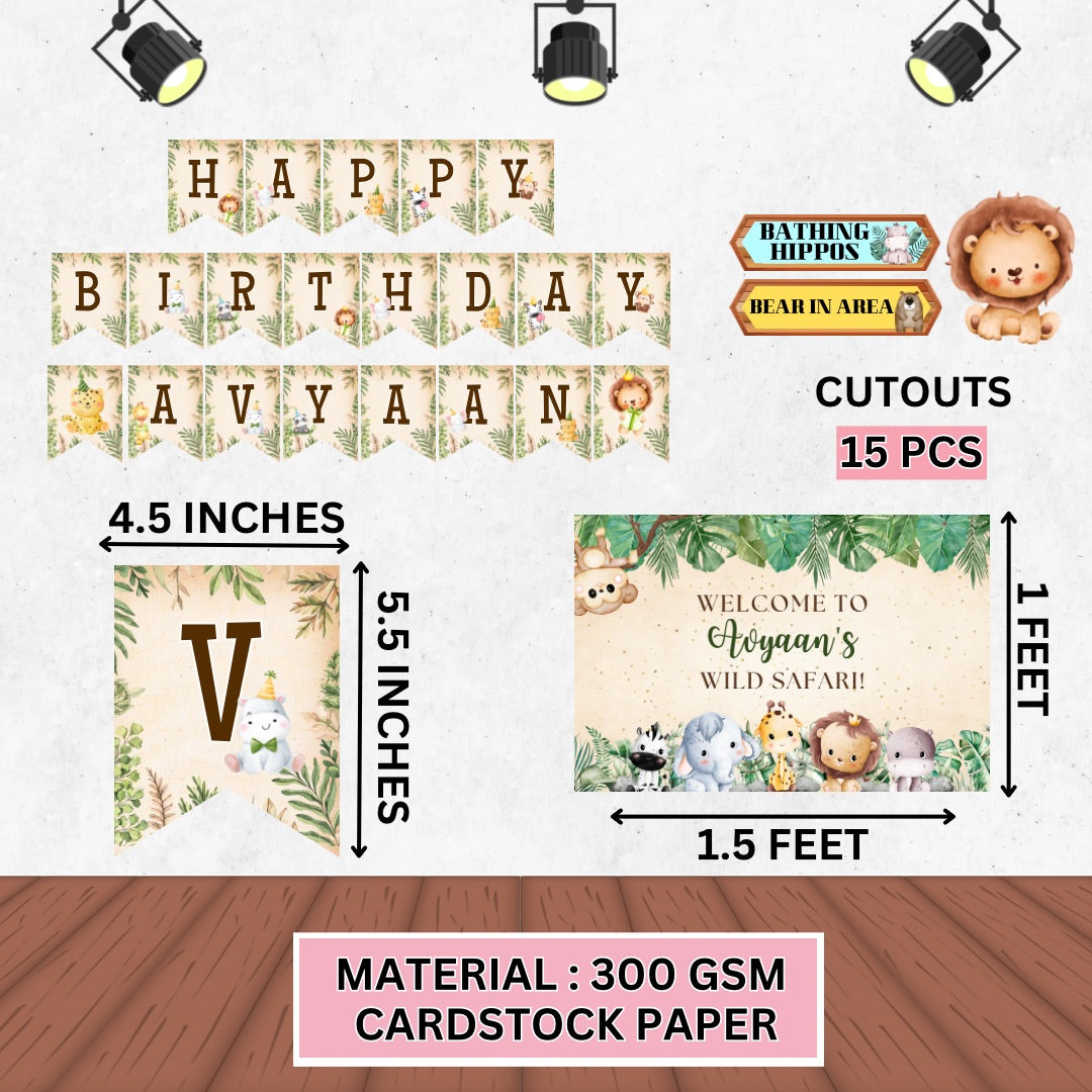 JUNGLE SAFARI PREMIUM KIT
