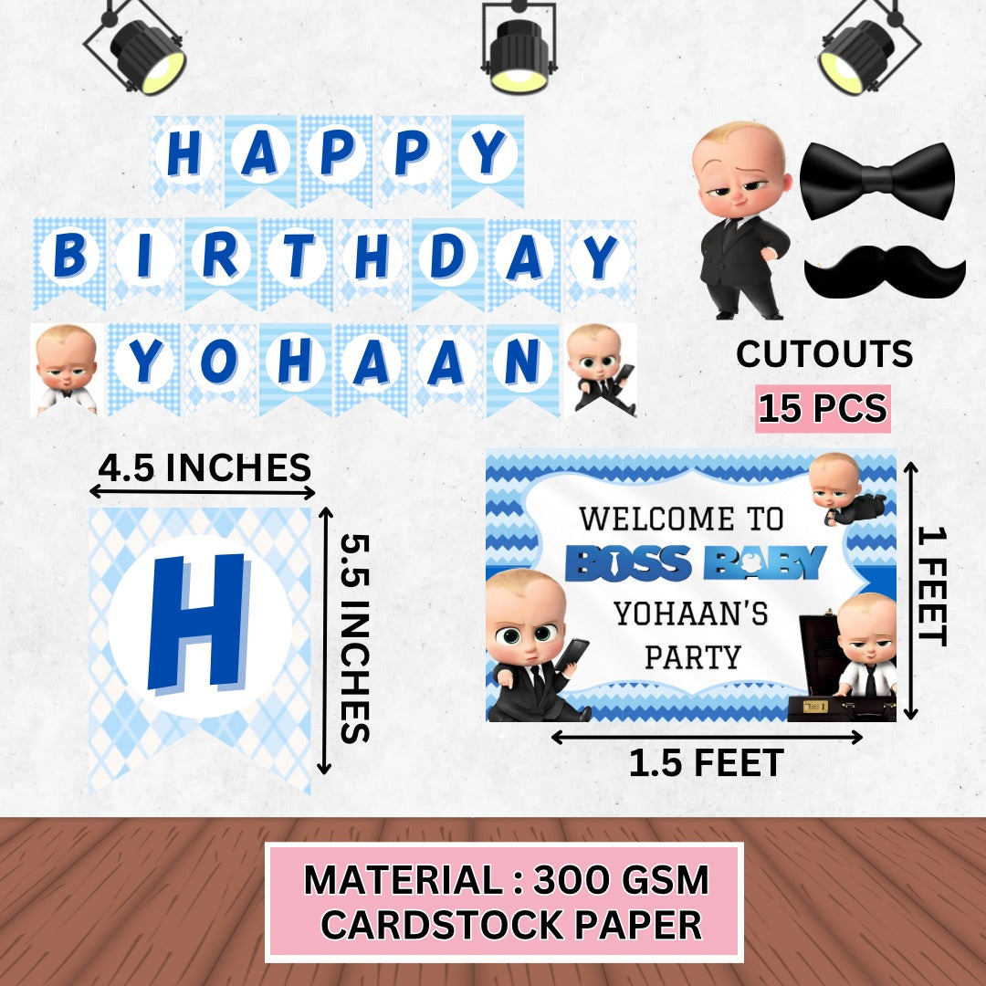 BOSS BABY PREMIUM KIT