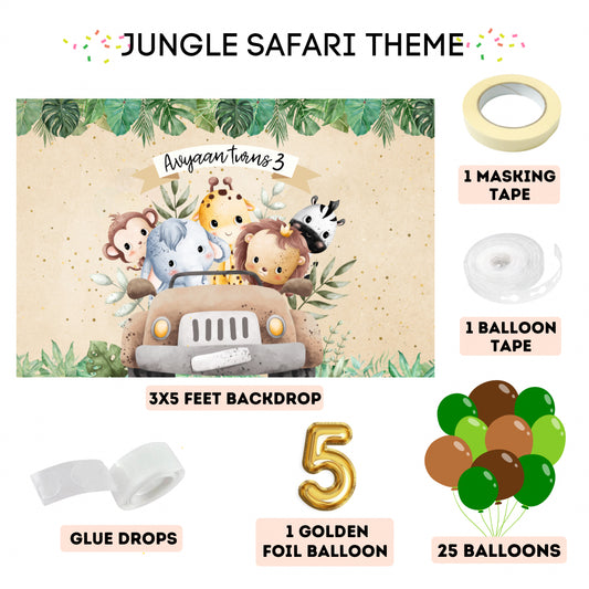JUNGLE SAFARI BASIC KIT