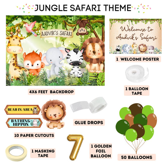 WILD JUNGLE SAFARI CLASSIC KIT