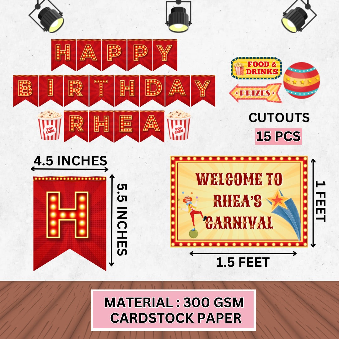 CIRCUS CARNIVAL PREMIUM KIT