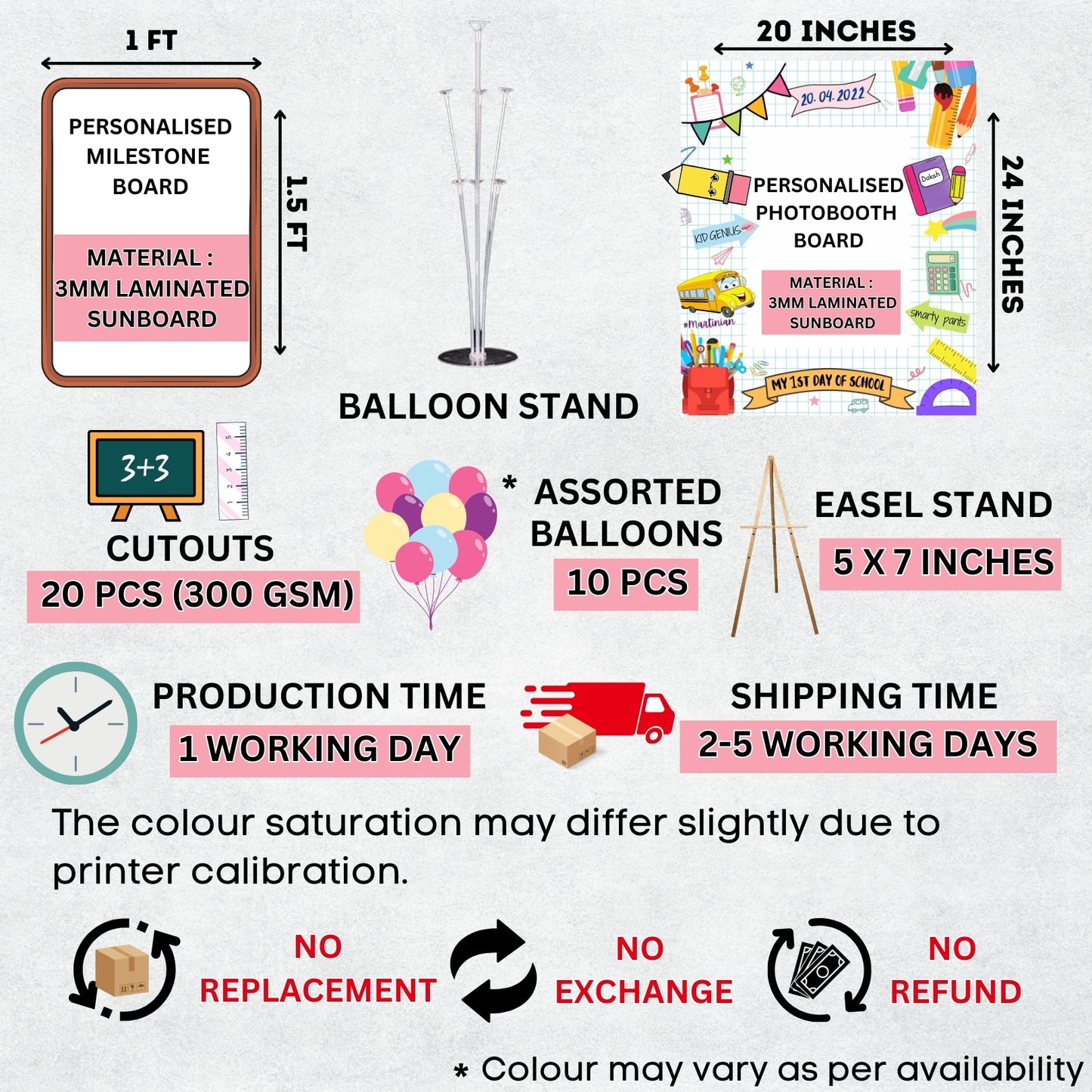 My First Day of School