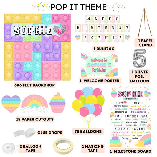 POP IT GIRLY PREMIUM KIT