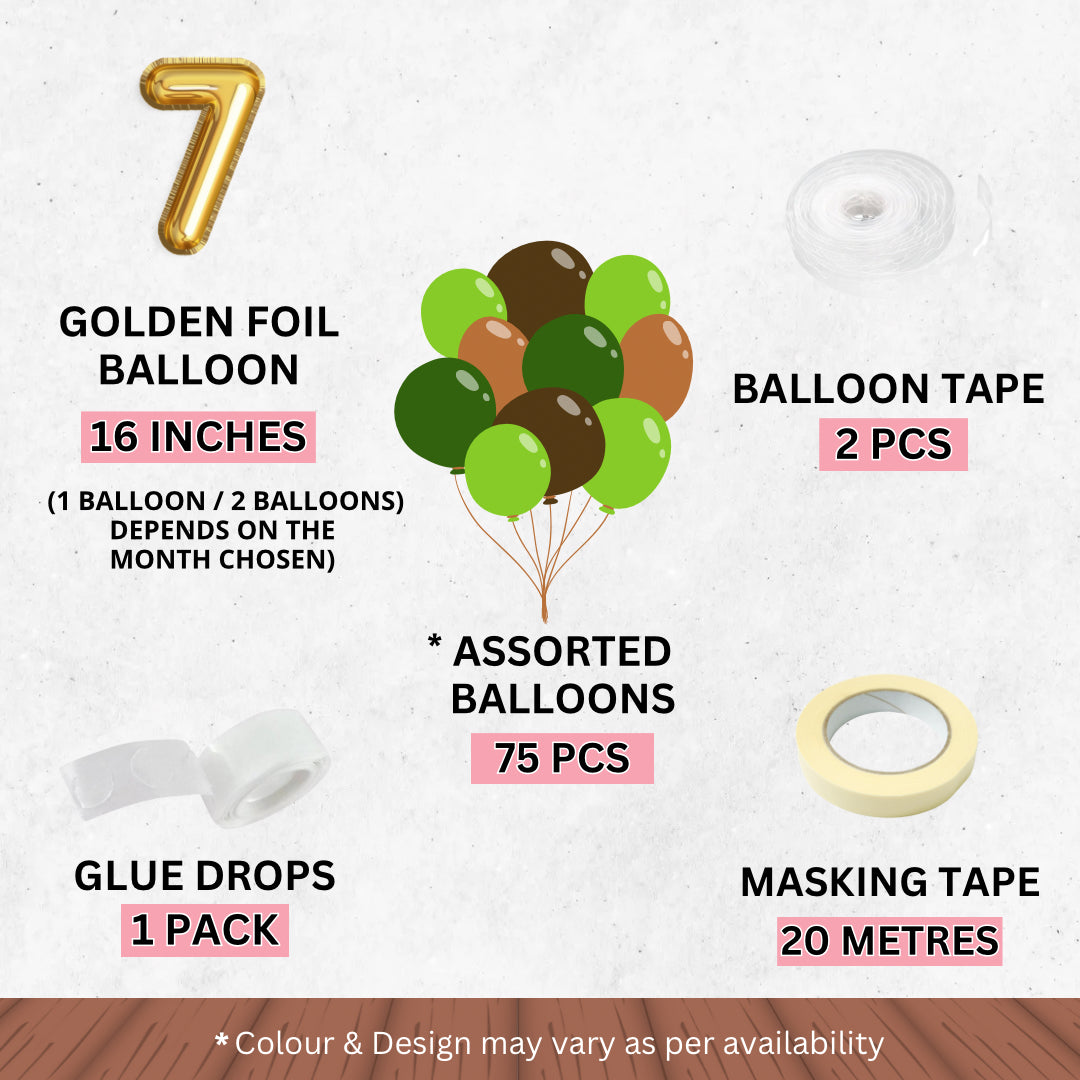 WILD JUNGLE SAFARI PREMIUM KIT