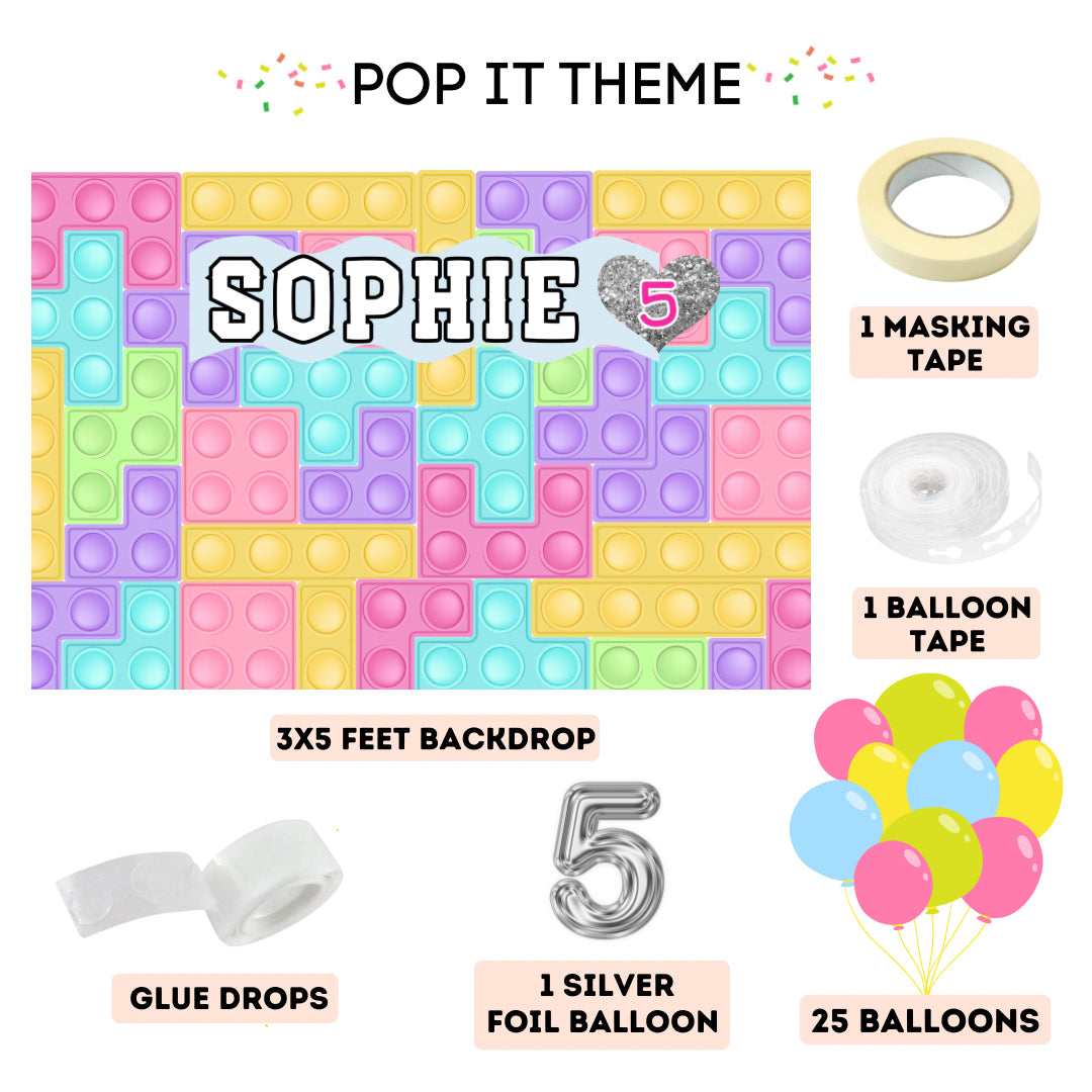 POP IT GIRLY BASIC KIT