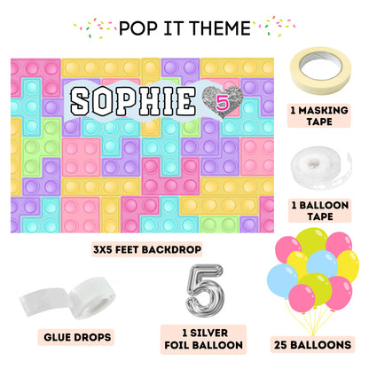 POP IT GIRLY BASIC KIT