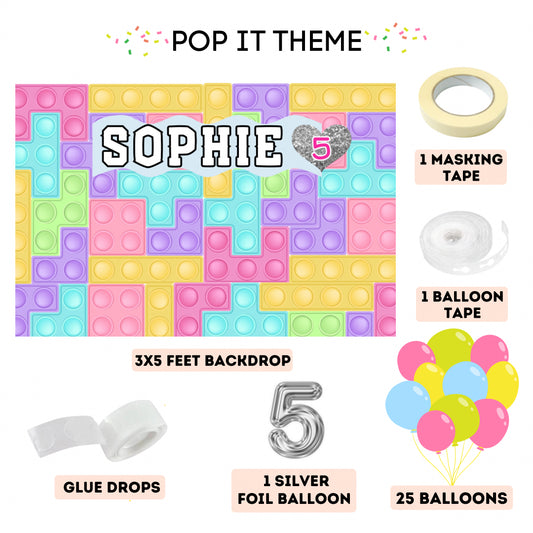 POP IT GIRLY BASIC KIT
