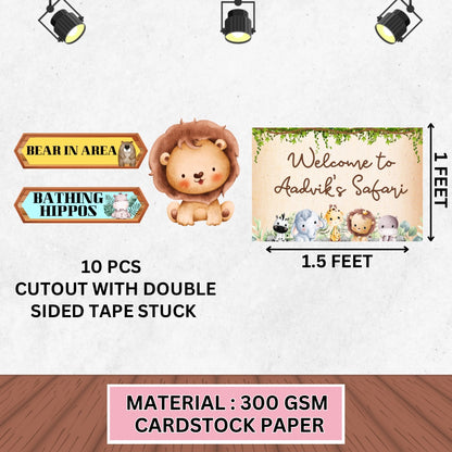 WILD JUNGLE SAFARI CLASSIC KIT