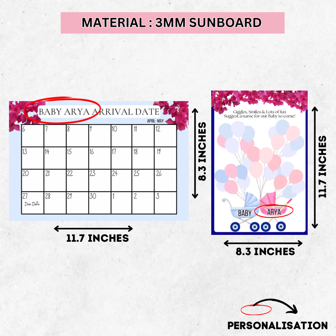 Evil Eye Theme Baby Shower Kit