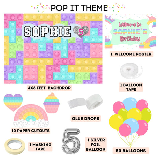 POP IT GIRLY CLASSIC KIT